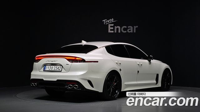 Kia Stinger из Кореи Encar