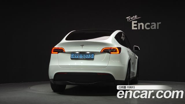 Tesla Model Y из Кореи Encar