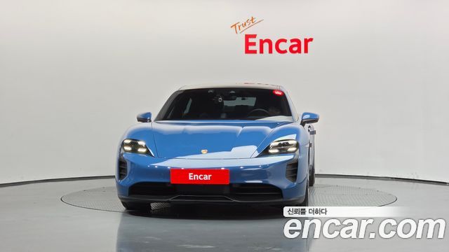 Porsche Taycan из Кореи Encar