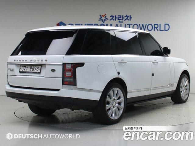 Land Rover Range Rover из Кореи Encar