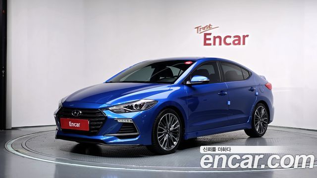 Hyundai AVANTE 1.6 Turbo Sport — пробег 128 789 км — фото 1 из 5