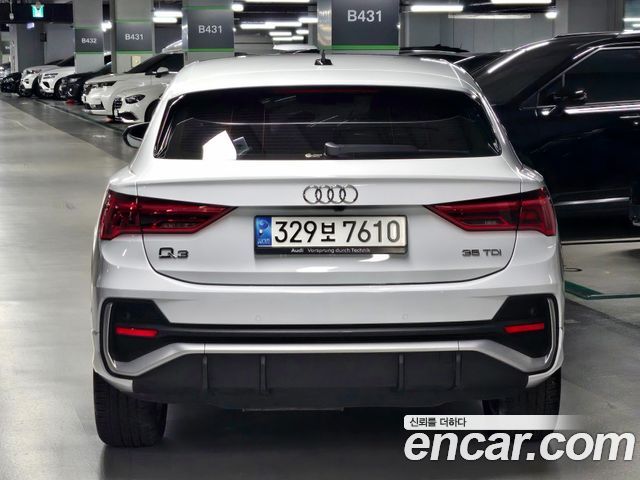 Audi Q3 35 TDI Premium Sportback — пробег 28 764 км — фото 4 из 5