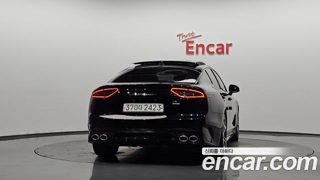 Kia Stinger из Кореи Encar