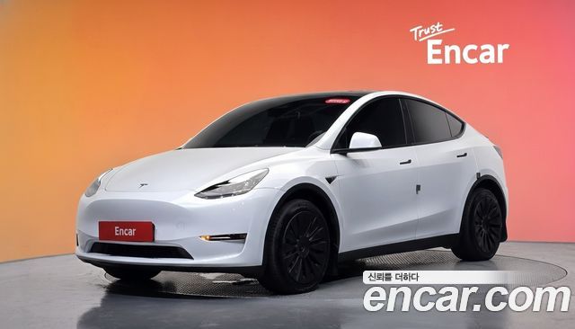 Tesla Model Y из Кореи Encar