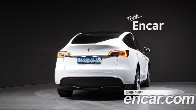 Tesla Model Y из Кореи Encar