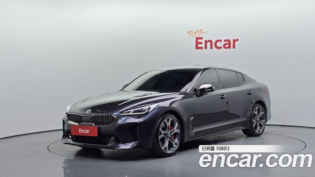 Kia Stinger из Кореи Encar