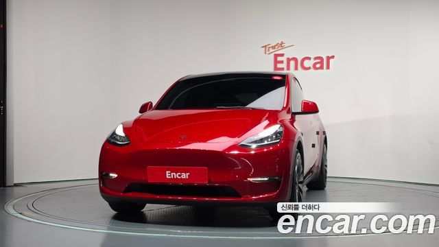 Tesla Model Y из Кореи Encar