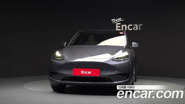 Tesla Model Y из Кореи Encar