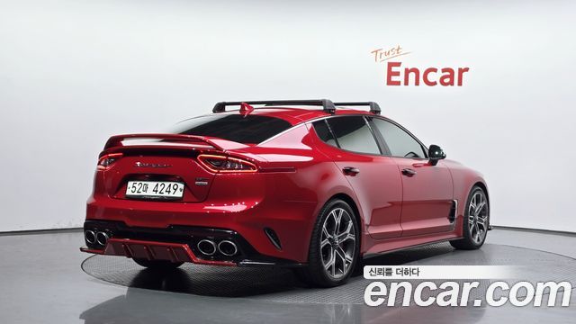 Kia Stinger из Кореи Encar