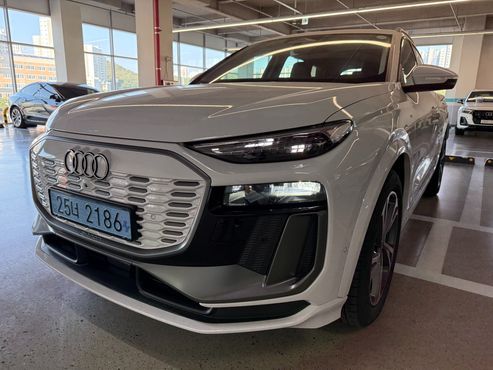 Audi Q6 e-tron S Line — пробег 300 км — фото 1 из 5