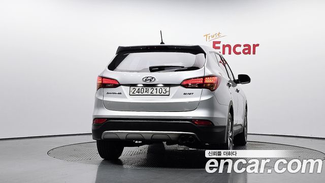 Hyundai Santafe Diesel(e-VGT) 2.2 2WD Smart — пробег 178 196 км — фото 4 из 5