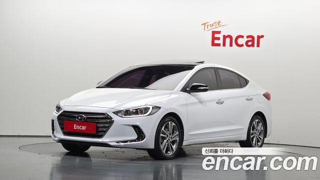 Hyundai AVANTE из Кореи Encar