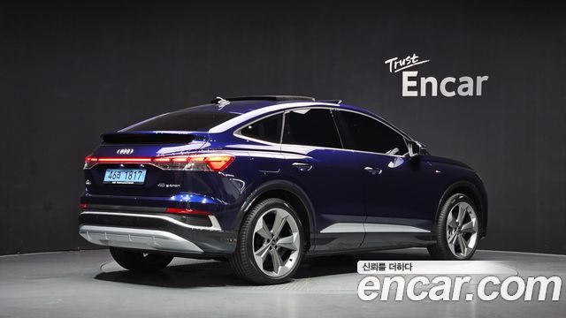 Audi Q4 e-tron из Кореи Encar