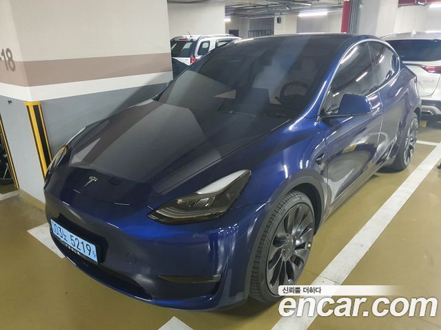 Tesla Model Y из Кореи Encar
