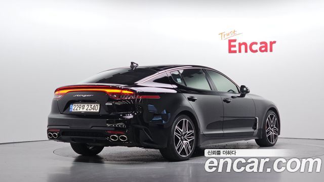 Kia Stinger из Кореи Encar