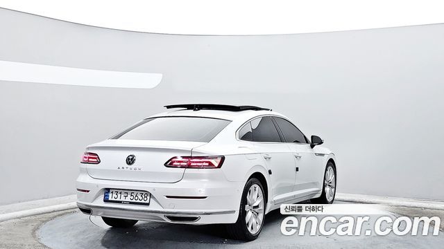 Volkswagen Arteon из Кореи Encar