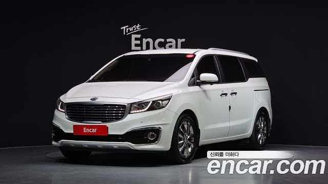 Kia Carnival из Кореи Encar