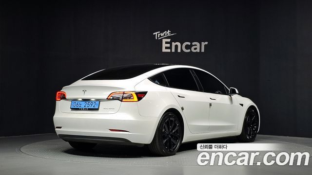 Tesla Model 3 из Кореи Encar