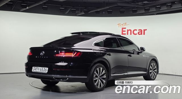 Volkswagen Arteon из Кореи Encar