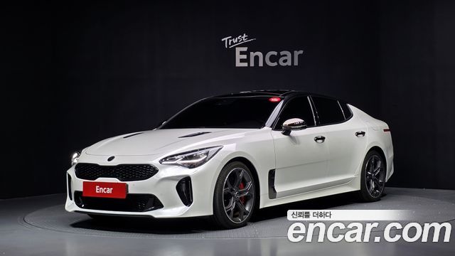 Kia Stinger из Кореи Encar