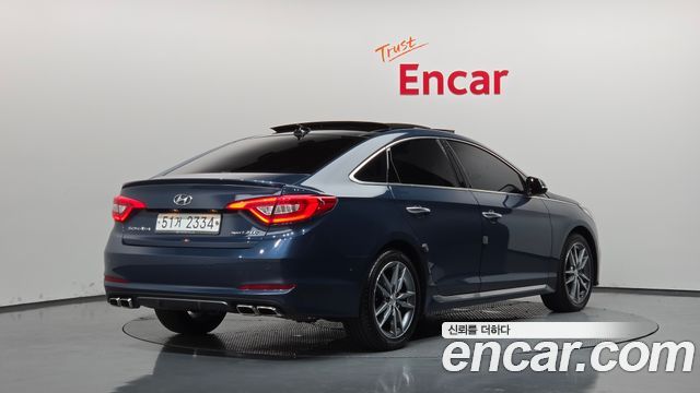 Hyundai Sonata 2.0 Turbo Exclusive — пробег 136 390 км — фото 2 из 5