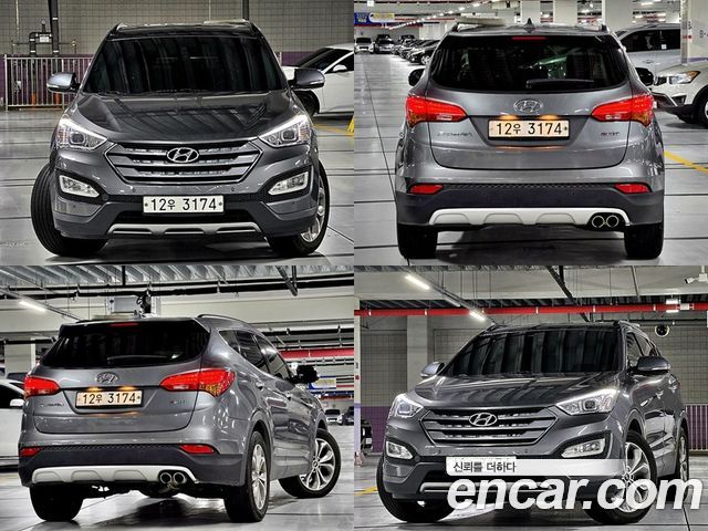 Hyundai Santafe из Кореи Encar