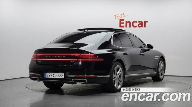Genesis G90 Gasoline 3.5 Turbo AWD — пробег 82 377 км — фото 2 из 5