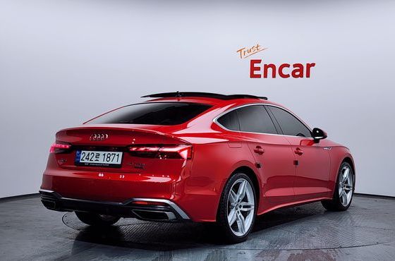 Audi A5 40 TFSI Quattro Premium Sportback — пробег 34 422 км — фото 2 из 5