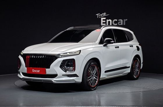 Hyundai Santafe Gasoline 2.0T 2WD Inspiration — пробег 93 219 км — фото 1 из 5