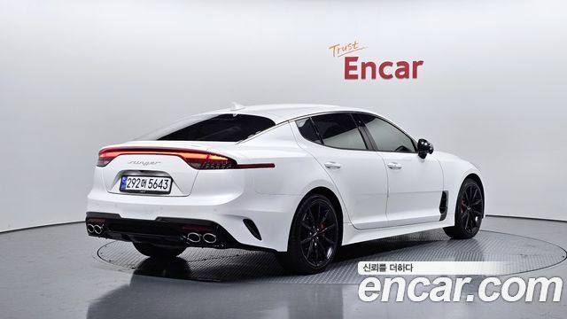 Kia Stinger из Кореи Encar