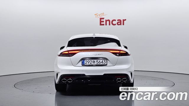Kia Stinger из Кореи Encar