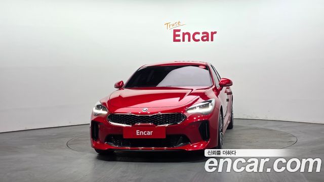 Kia Stinger из Кореи Encar