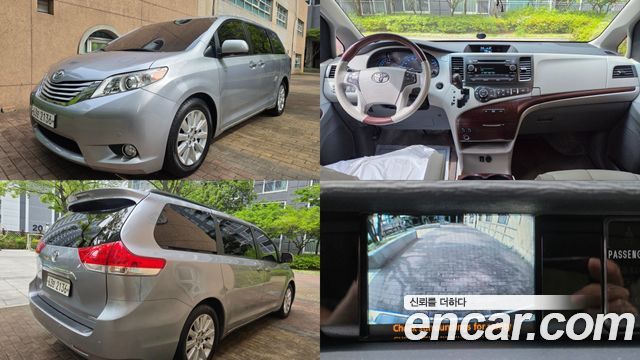 Toyota Sienna из Кореи Encar