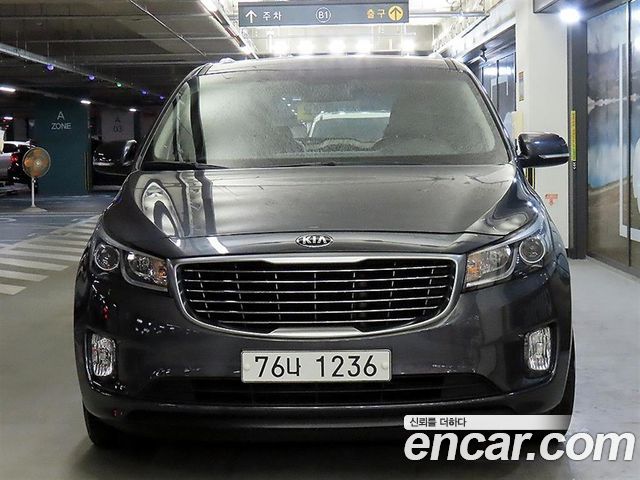 Kia Carnival из Кореи Encar