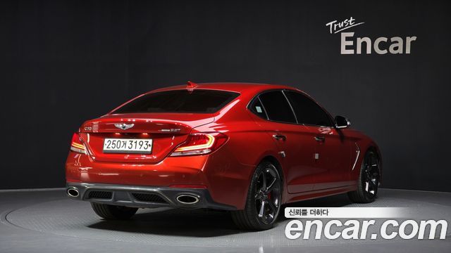 Genesis G70 3.3T Sport AWD Prestige — пробег 76 911 км — фото 2 из 5