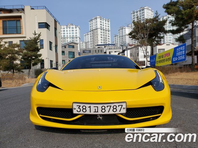 Ferrari 458 из Кореи Encar