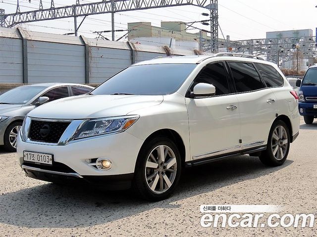 Nissan Pathfinder из Кореи Encar