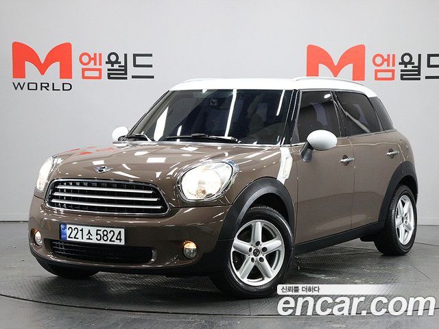 Mini Countryman из Кореи Encar