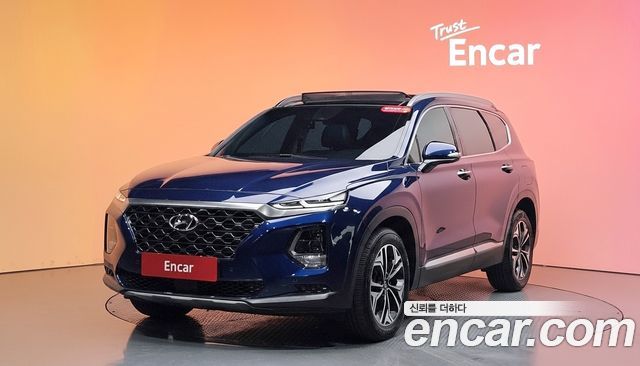 Hyundai Santafe из Кореи Encar