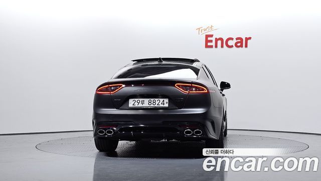 Kia Stinger из Кореи Encar