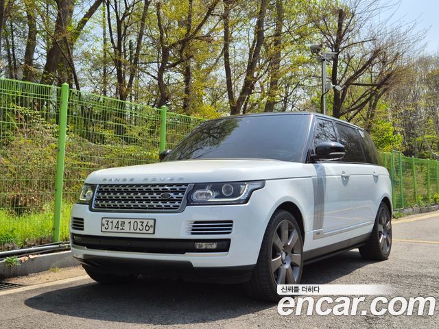 Land Rover Range Rover из Кореи Encar