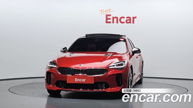 Kia Stinger из Кореи Encar