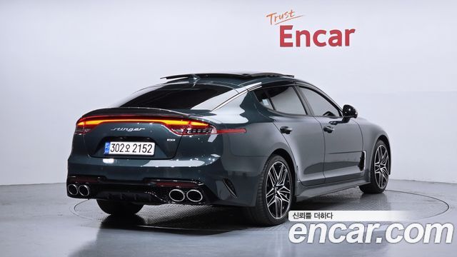 Kia Stinger из Кореи Encar