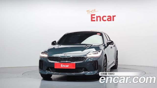 Kia Stinger из Кореи Encar