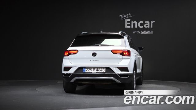 Volkswagen T-Roc из Кореи Encar