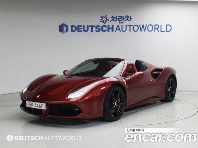 Ferrari 488 из Кореи Encar