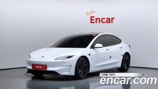 Tesla Model 3 из Кореи Encar