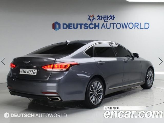 Hyundai Genesis из Кореи Encar