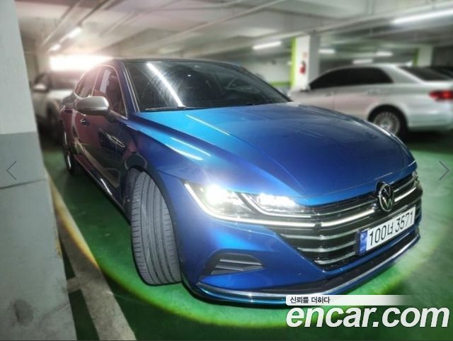 Volkswagen Arteon из Кореи Encar