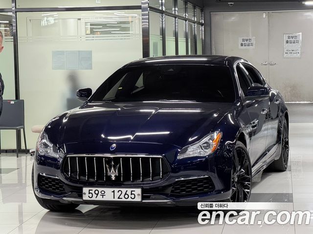 Maserati Quattroporte из Кореи Encar